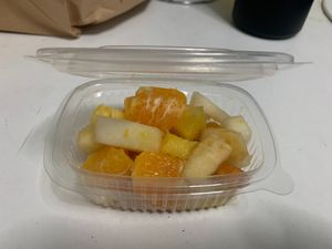 Fruit Cup at El Templo Vegano in Madrid