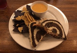 Reuben with nachos  at The Wild Cow in Nashville