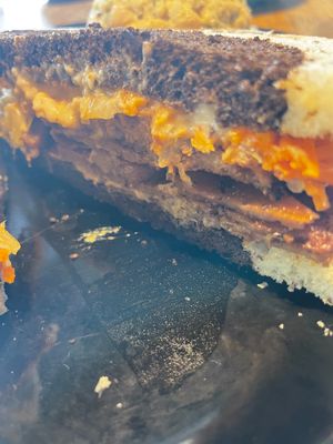 Pastrami rueben 2 at The Wild Cow in Nashville