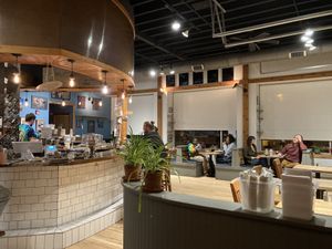 Dining area at The Wild Cow in Nashville