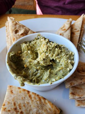 Spinach and Artichoke Dip at The Wild Cow in Nashville