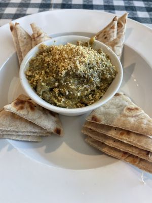 Spinach artichoke dip. You’ll want to lick the bowl clean! So good!  at The Wild Cow in Nashville