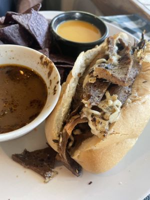 French dip. Delicious and cured the craving!   at The Wild Cow in Nashville
