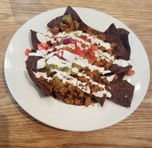 Chorizo Nachos at The Wild Cow in Nashville