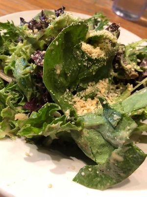 Cesar salad at The Wild Cow in Nashville