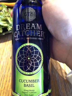 Sparking water  at The Wild Cow in Nashville