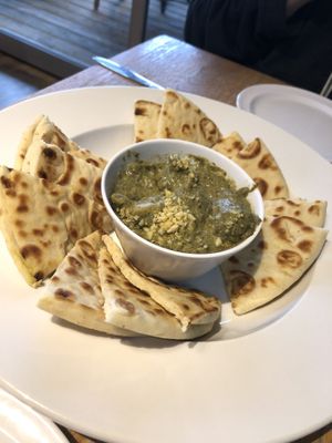Spinach artichoke dip! You will scrape out that bowl until there was nothing left! at The Wild Cow in Nashville