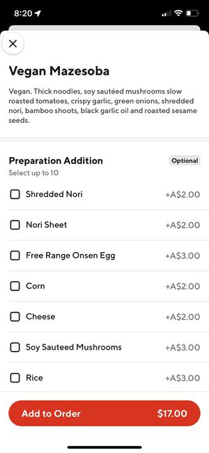   at IIKO Mazesoba in Haymarket