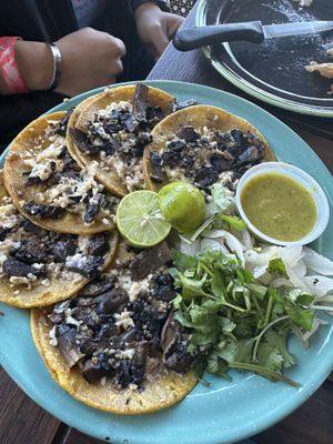 Tacos portobelloo  at Goji in Saltillo