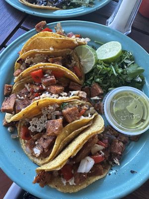 Tacos seitan, de los platillos que forjaron Goji  at Goji in Saltillo