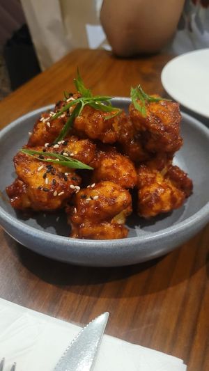 Gojuchang cauliflower florets at The Nutcracker in Mumbai