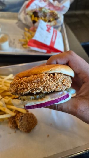 Buffalo burger at MAX - Złota in Warsaw