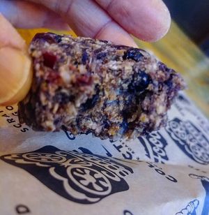 Blueberry protein bites at Colectivo Coffee  - Monroe St. in Madison