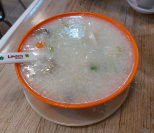 Tofu Ball Congee 腐球粥 at Miu Fat Chai - Tsuen Wan in New Territories