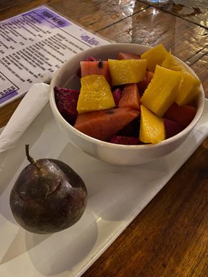 Fruit salad   at The Big Easy in Koh Rong