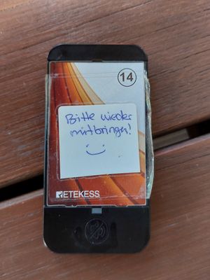 Beeper at Vapiano - Mannheimer Wasserturm in Mannheim