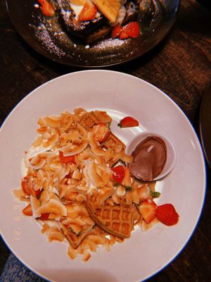 Waffle at Flavour Bastards in Copenhagen