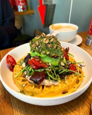 “I want it all waffle"  at Flavour Bastards in Copenhagen