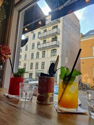 And virgin Cocktails at Flavour Bastards in Copenhagen