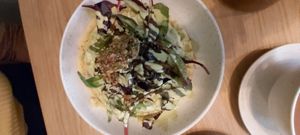 Waffel aus Kichererbsenmehl at Flavour Bastards in Copenhagen