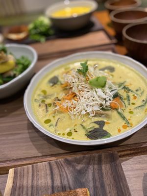 Laksa at Sakti Elixir at Fivelements Habitat in Hong Kong Island