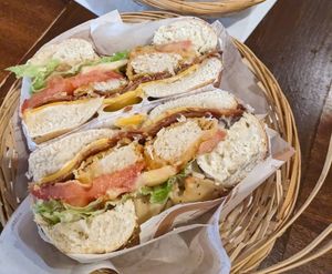 Beasty joy at Best Bagels - Croix Rousse in Lyon