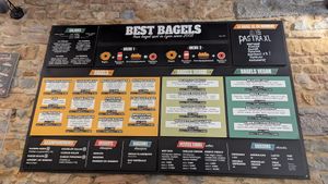 Menu at Best Bagels - Croix Rousse in Lyon