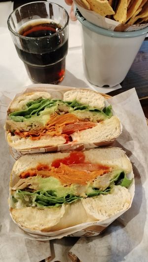 Brutal végétal at Best Bagels - Croix Rousse in Lyon