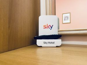 Sky Tv in every room. at Hotel Villa Grazia in Cesenatico