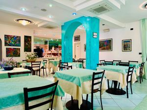 Restaurant/Ristorante. at Hotel Villa Grazia in Cesenatico