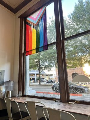 LGBTQ friendly   at Sleepyhead Coffee in Chattanooga