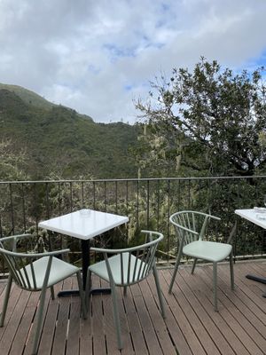 Terrasse  at Rabaçal Nature Spot Café in Estreito Da Calheta