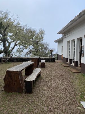 terrasse  at Rabaçal Nature Spot Café in Estreito Da Calheta