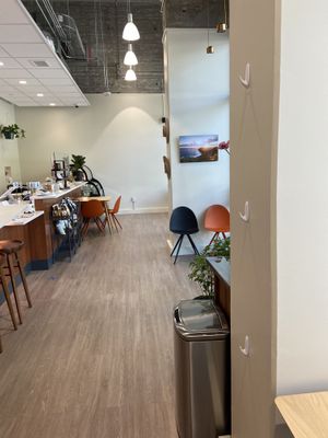 Inside  at Olena Cafe in Honolulu