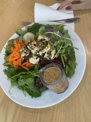 Tofu salad  at Olena Cafe in Honolulu