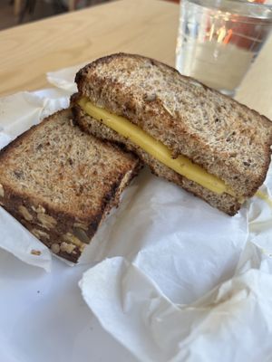 Grilled cheese   at Olena Cafe in Honolulu