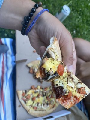 Pizza  at Atlas Pizza in Montreal