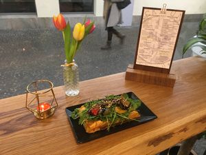 Vegan Sweet Potato Waffle  at Snackwunder in Oldenburg