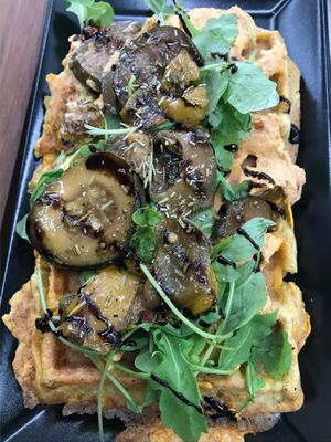 Waffel mediterran  at Snackwunder in Oldenburg