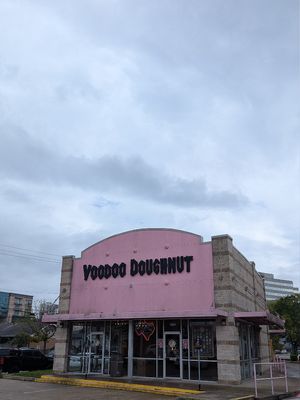 Voodoo Doughnut shop at Voodoo Doughnut - Washington Ave in Houston