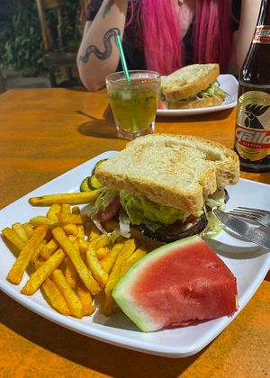   at Cool Beans in Flores