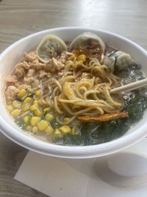 Vegan ramen   at Baby Su in Canberra