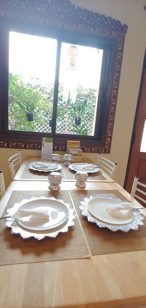 Table setting at Pinanong in Bangkok