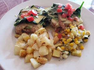 Vegan Benedict -consistently amazing every time! 😋 at Morning Glory Cafe in Flagstaff