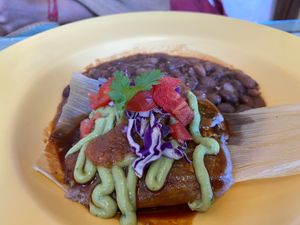 Tamales at Morning Glory Cafe in Flagstaff