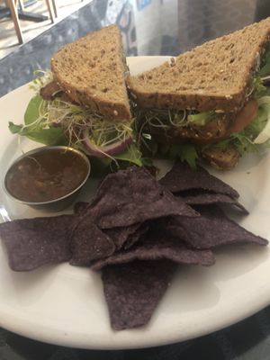 Tempeh Club at Morning Glory Cafe in Flagstaff