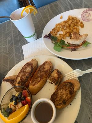 YUMMMMMM best french toast ive ever had  at Morning Glory Cafe in Flagstaff