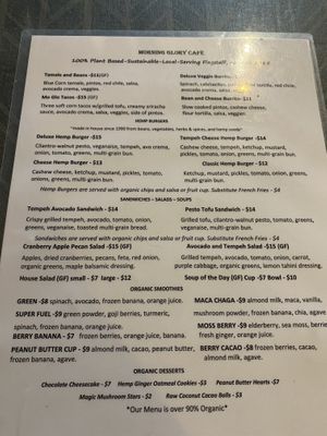   at Morning Glory Cafe in Flagstaff