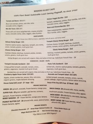  at Morning Glory Cafe in Flagstaff