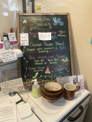   at Morning Glory Cafe in Flagstaff